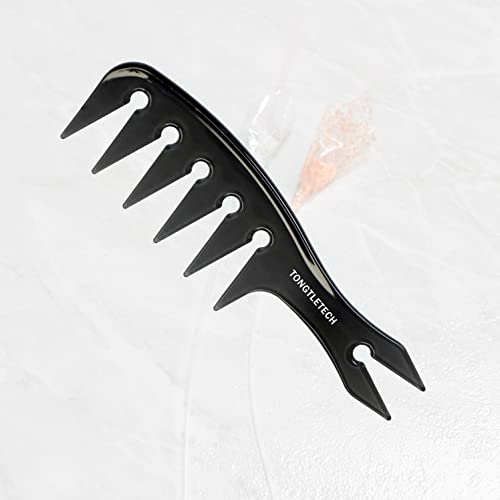 Wide Tooth Texture Comb for Men Hair Styling and Oil Heads