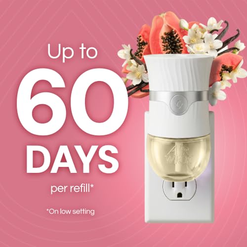 Air Wick Plug In Refills - Vanilla & Pink Papaya, 10 Count