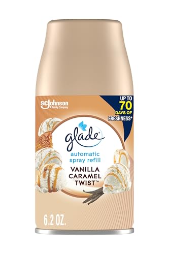 Glade Automatic Spray Refill Air Freshener, Vanilla Caramel Twist - 6.2 oz