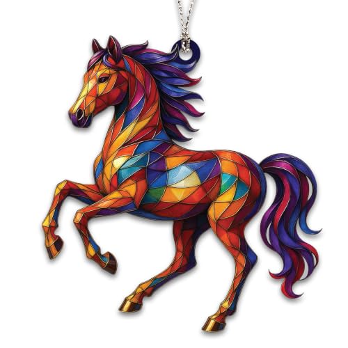 Acrylic Horse Suncatcher Ornament – Horsegifts1 for Horse Lovers