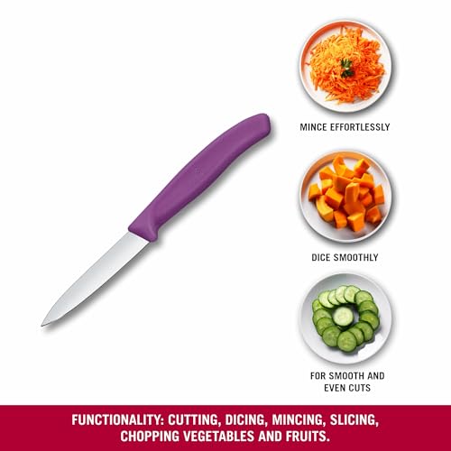 Victorinox Swiss Classic Purple Paring Knife - NSF Approved