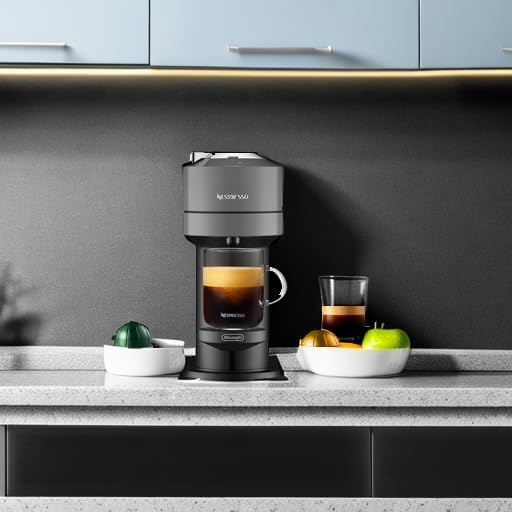 Nespresso Vertuo Next Coffee & Espresso Maker - 1260 Watts - Sleek Dark Gray Design