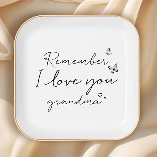 Elegant Jewelry Dish for Grandma – Sentimental Trinket Tray