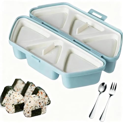 6-in-1 Onigiri Mold - Triangle Rice Ball Maker for Quick Meals