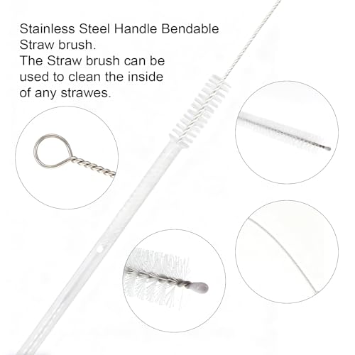 12-Inch Straw Cleaning Brushes - 10 Pack for Stanley Tumblers