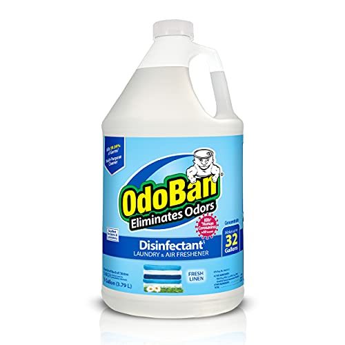 OdoBan Disinfectant Concentrate & Odor Eliminator, 1 Gallon - Fresh Linen Scent