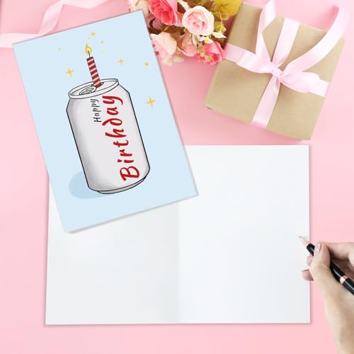 Funny Coke Birthday Card - Humorous Gift for Coke Lovers