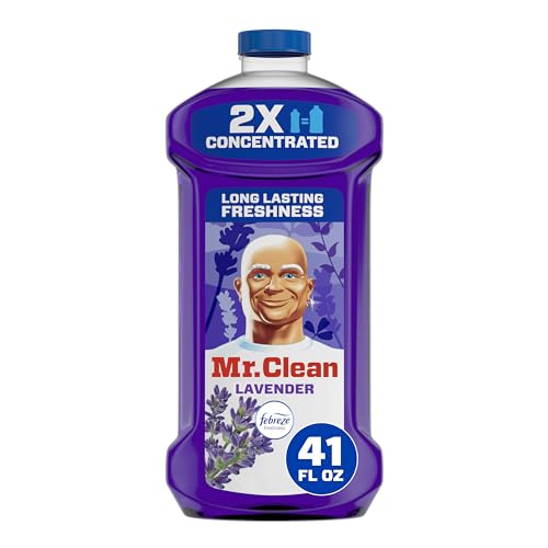 Mr. Clean 2X Concentrated All Purpose Cleaner, Lavender, 41oz