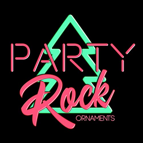 Party Rock Lizard on Candycane Christmas Ornament - Festive Holiday Decor - 2.5 Inch