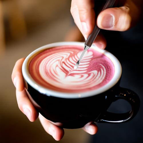 Stainless Steel Latte Art Pen for Baristas - Coffee Decorating Tool