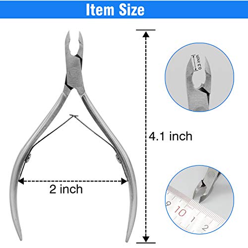 Koyata Professional Stainless Steel Cuticle Nipper and Remover Tool