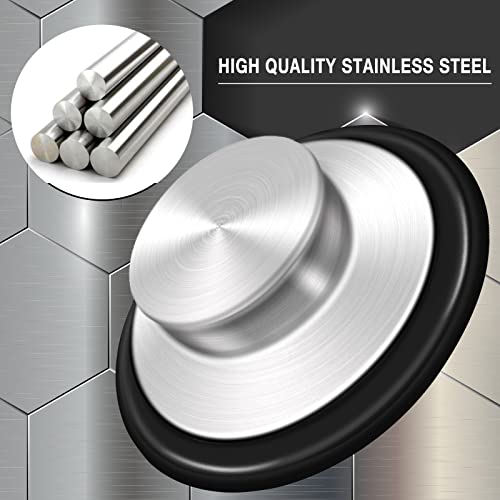 SENLIXIN 3.35-Inch Stainless Steel Kitchen Sink Stopper and Disposal Plug