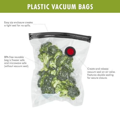 ZWILLING Fresh & Save Large Vacuum Sealer Bags - Set of 3