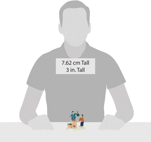 Department 56 Clark and Rusty Figurine - Christmas Vacation Village Accessory | Multicolored Design