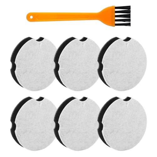 6-Pack Replacement Filters for Bissell PowerForce Compact Vacuum (1604896)