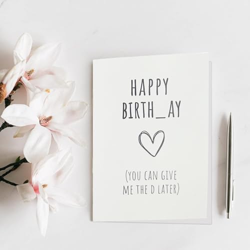 Funny Birthday Card for Men - Humorous Gift for Husband & Boyfriend