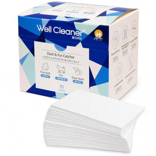 70 Count Disposable Dry Sweeping Cloths for Hardwood and Tile Floors