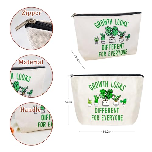 Plant Lover Makeup Bag - Gardening Gift for Plant Mom & Women