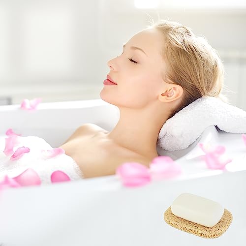 4-Pack Non-Slip Soap Saver Pads for Bar Soap - Self-Draining & Easy to Clean