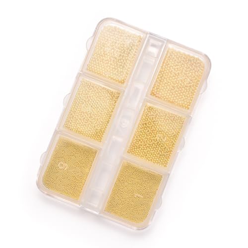 KADS Metal Nail Caviar Beads & Ball Studs - 0.5mm, 0.8mm, 1mm