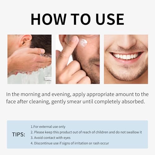 YILEST Men's Anti-Wrinkle Firming Face Moisturizer 1.69 Fl Oz