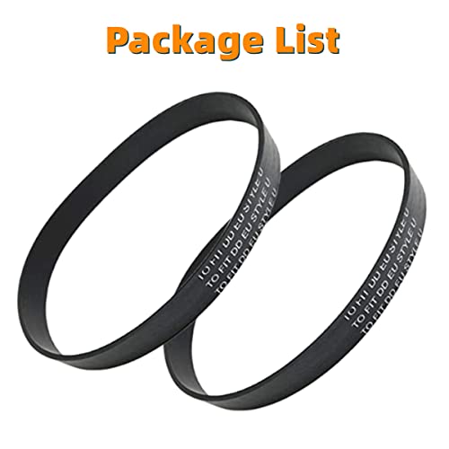 Eureka PowerSpeed Vacuum Replacement Belts E0205 - Pack of 2