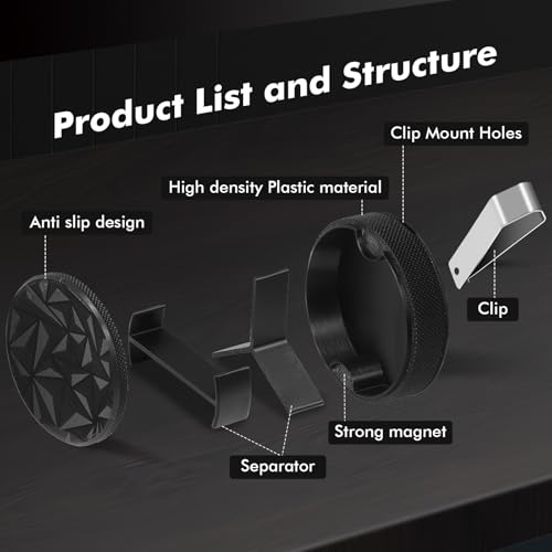 Nicotine Pouch Container with Magnetic Lid - Light Refracting