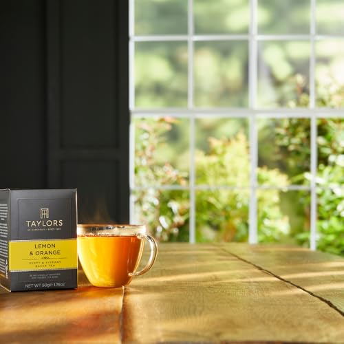 Taylors of Harrogate Lemon & Orange Black Tea Bags - 20ct (Pack of 6)