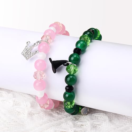 OFIHIDO Witch Bracelet Set for Girls and Adults - Halloween Costume Accessories - 3.5 Inch