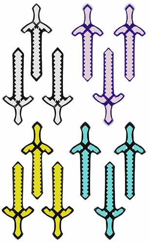 Pack of 12 Inflatable Swords - Fun Party Favors for Kids