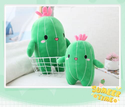 NatureMan Cute Cactus Plush Toy - Soft 7.8-Inch Stuffed Animal