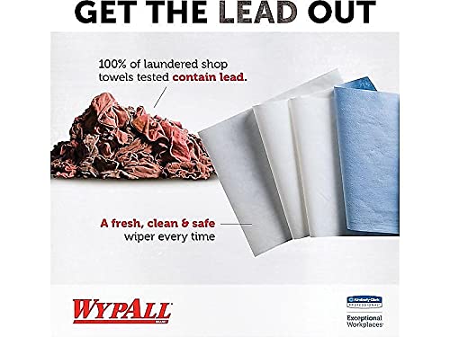 WypAll 34790CT X60 Wipers, POP-UP Box, White 126/Box