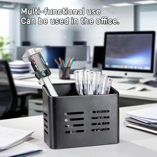EdgeVue Dual-Compartment Kitchen Utensil Holder - Sturdy & Ventilated