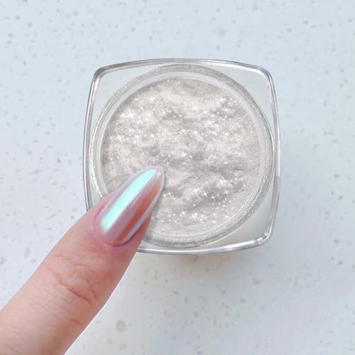 GJNL Unicorn Chrome Nail Powder - Aurora Mermaid Pearlescent Pigment