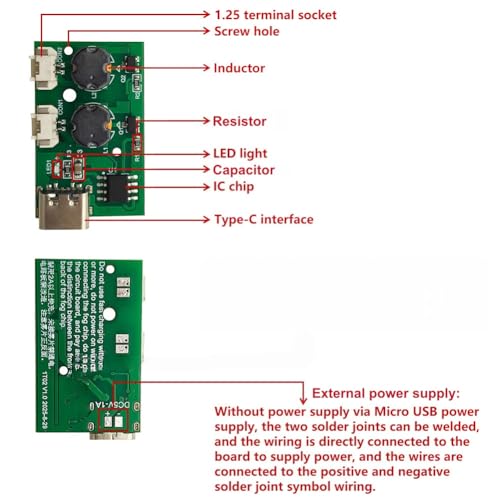 DC5V Humidifier Module with Double Nozzle Atomization - DIY