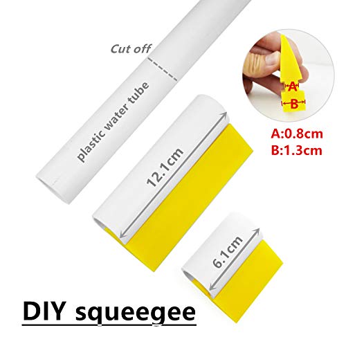 ECOmorning 2-Piece Mini Squeegee Set - Soft Silicone for Windows & Showers