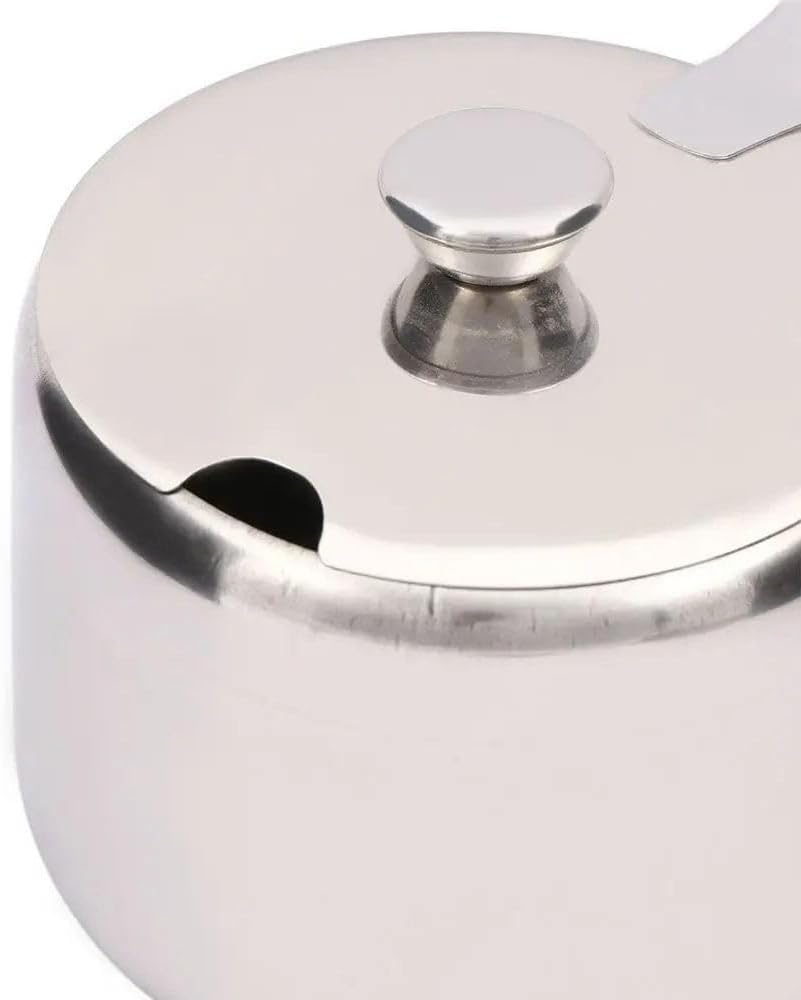 Skiennix Mini Kitchen Spice Storage Jar - Versatile Sugar, Jam & Salt Container | 9.5cm