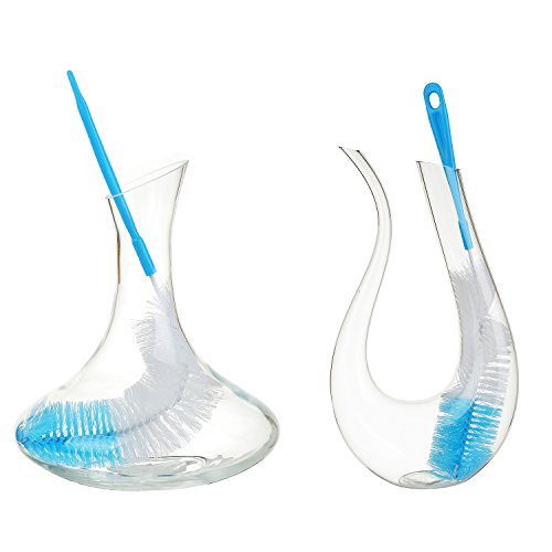 ALINK Blue 16-Inch Long Bottle Cleaning Brush for Narrow Neck Bottles