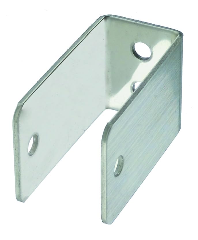 Harris Hardware Stainless Steel U Bracket for 1/2" Panels