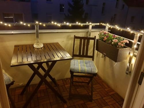 Dimmable 33Ft Waterproof Starry Fairy String Lights - Yellow, 100 LEDs