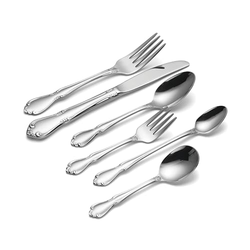 Oneida Chateau Baby Feeder Spoon - 18/10 Stainless Steel, Dishwasher Safe