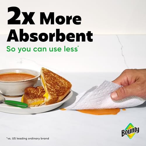Bounty Select-A-Size Paper Towels, Double Rolls, 82 Sheets - 6 Pack