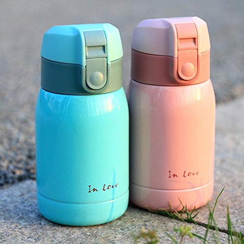 Redson Mini 7 oz Stainless Steel Water Bottle - Leakproof Insulated Tumbler for Kids & Adults