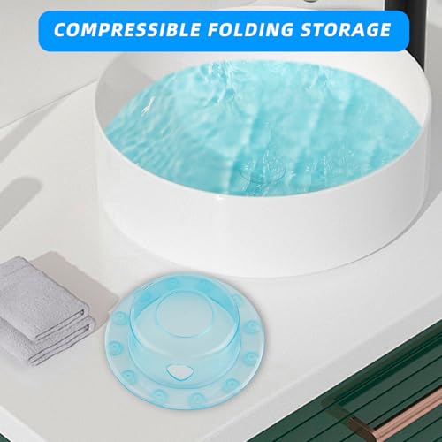 2 Pack Bathtub Stoppers - 6.1 Inch Universal PVC Drain Covers