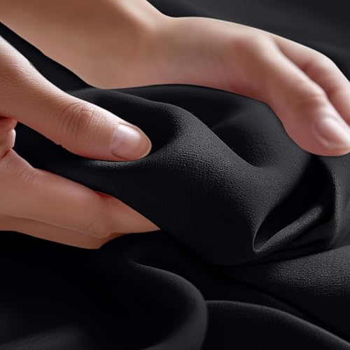 Twin Size Flat Sheet Pack of 6 - Ultra Soft Black Sheets