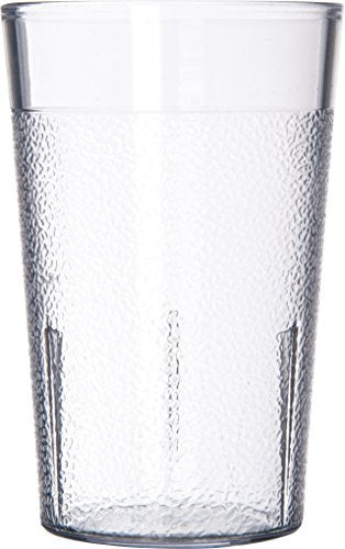 Carlisle 5 oz. Stackable Shatter-Resistant Plastic Tumblers, Clear (6-Pack)