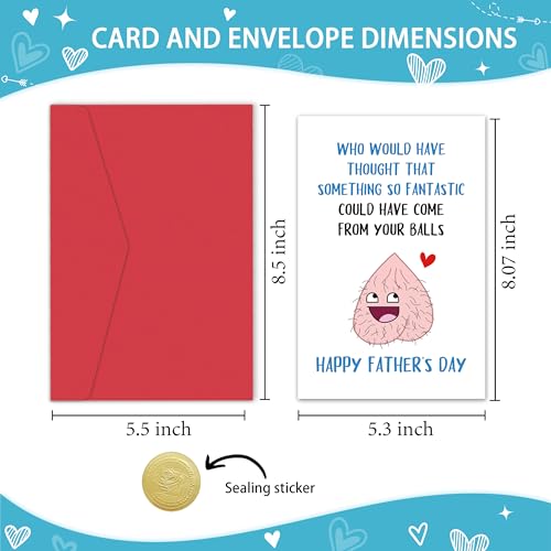 Funny Father's Day Card for Dad or Husband - Humor & Rude Design