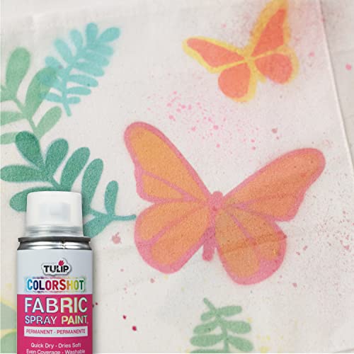 Tulip ColorShot Neon Pink Fabric Spray Paint - 3oz Permanent Color