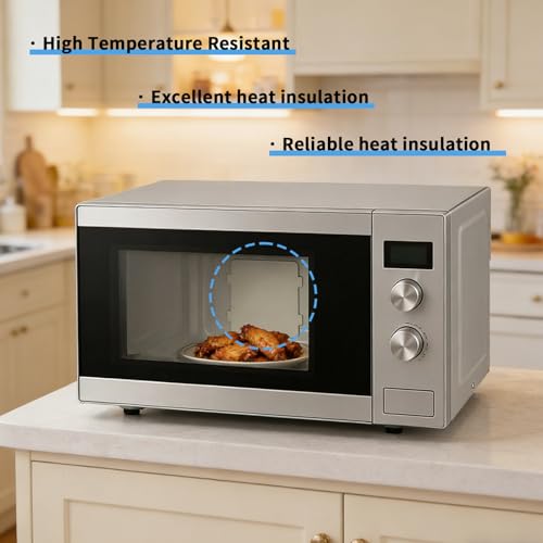 Microwave Waveguide Cover Replacement Set - 4 Pieces, Universal Fit