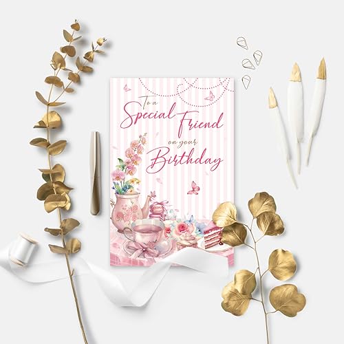 Heartfelt Birthday Card for Best Friend, Sister & Mom